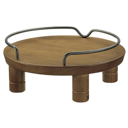 ペット用木製テーブル　シングル　ブラウン