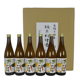 蔵元直送　千代菊有機純米料理酒　６本セット　７２０ｍｌ×６本