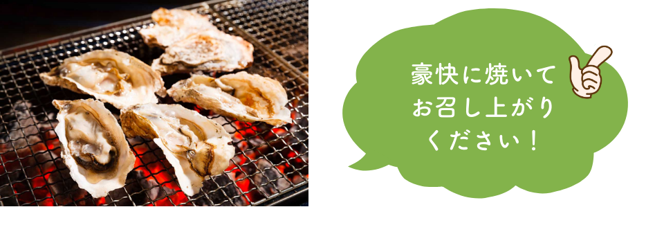 豪快に焼いてお召し上がりください！