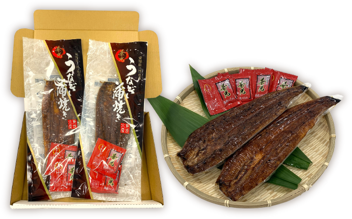 三河一色産うなぎ蒲焼き特大サイズ２尾セット