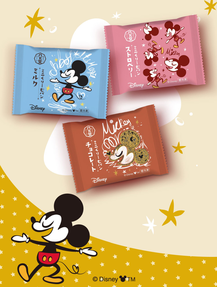 八天堂 3ヶ月連続お届け【Disney】スイーツパンセレクション