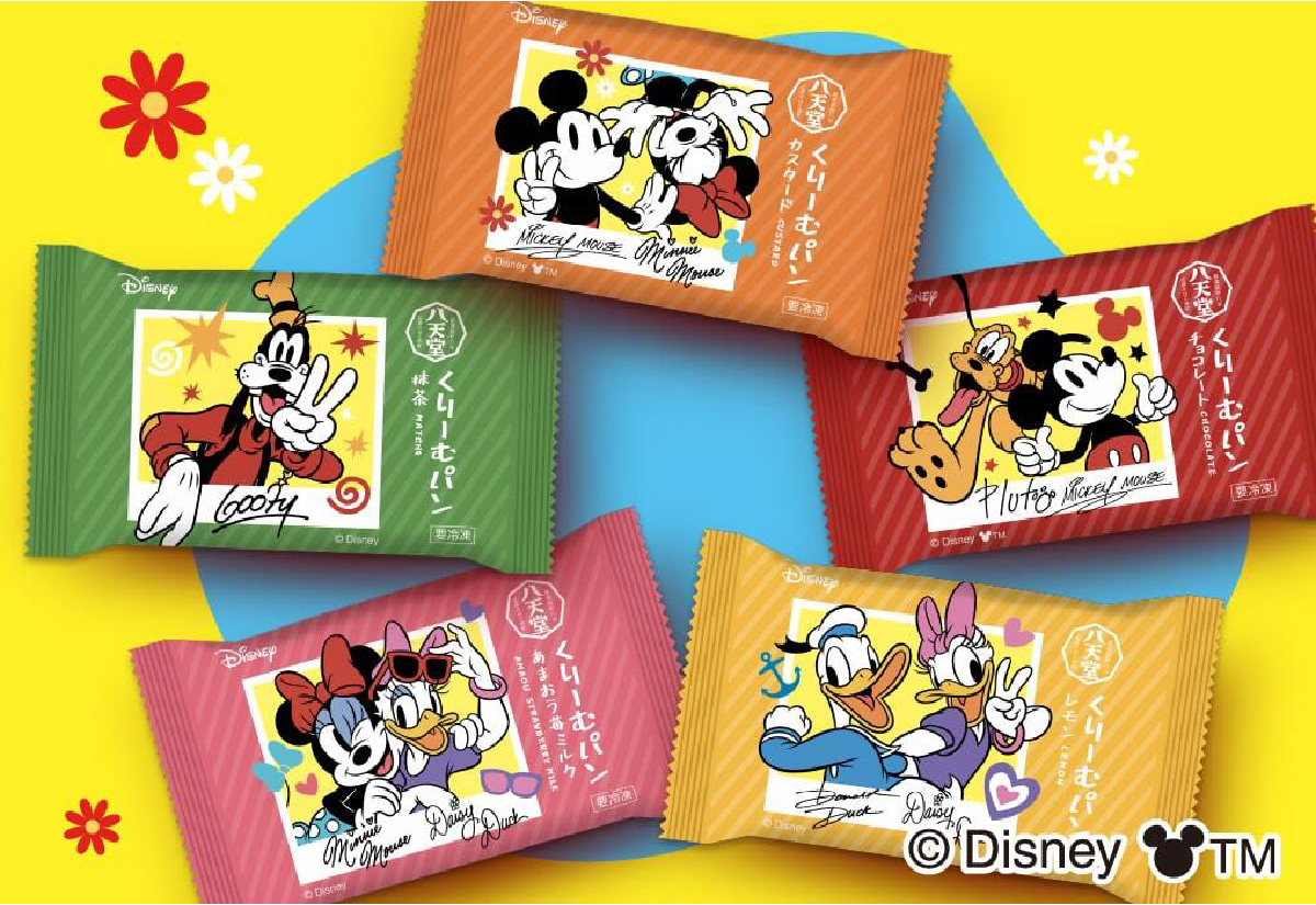 【Disney】フレンズ/くりーむパン10個詰合せ