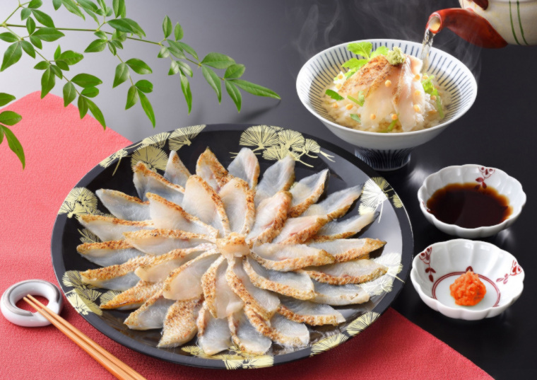 「のどぐろ炙り刺身セット　４０６ｇ（総重量）」の画像