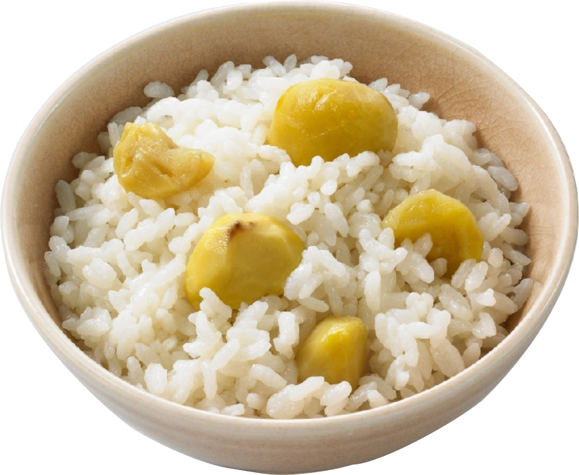 笠間市の栗の炊き込みごはん画像