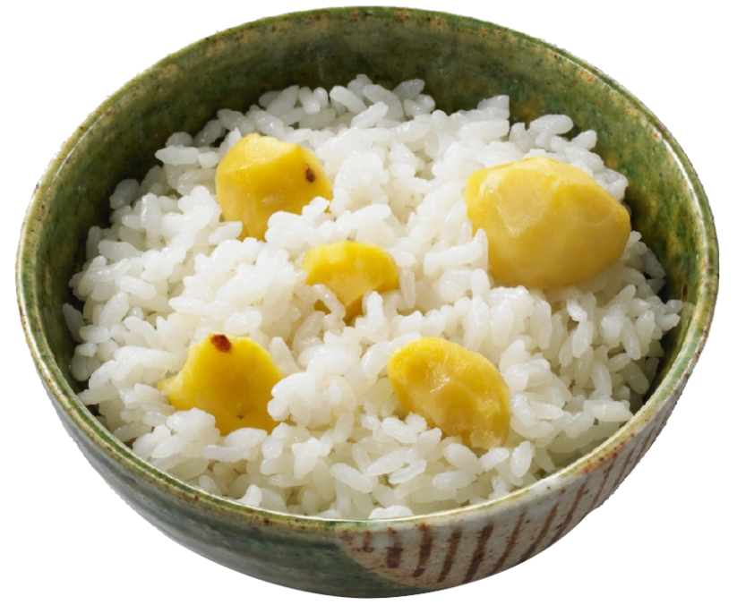 京丹波町の栗の炊き込みごはん画像