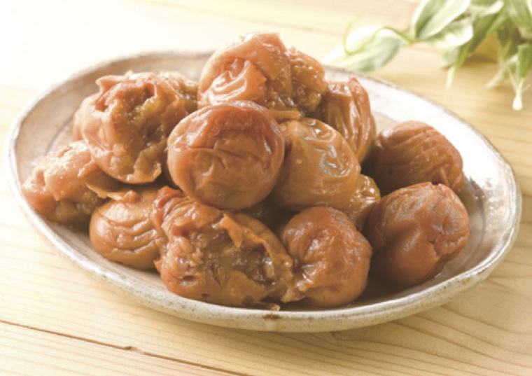 「お徳用紀州産南高梅はちみつ漬つぶれ梅（塩分約８％）　５００ｇ×２個」の商品画像