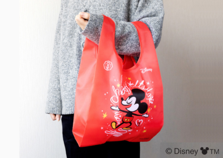 「八天堂【Ｄｉｓｎｅｙ】ミッキーマウス／ミニくりーむパン　９個詰合せエコバッグ付き」の包材画像