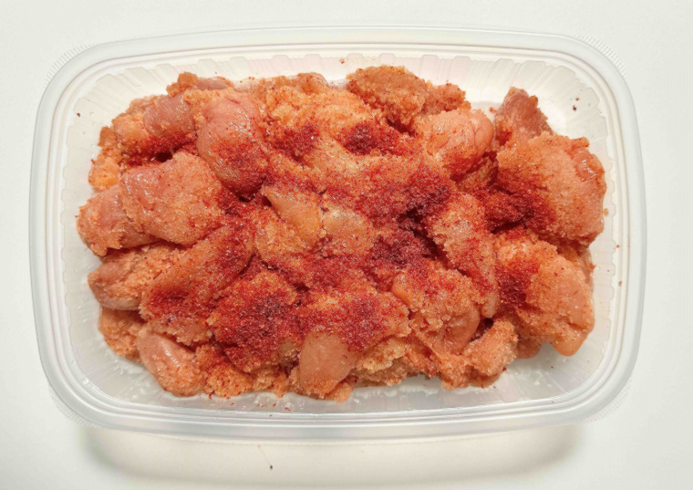 「【訳あり】無着色明太子　１ｋｇ」の包材画像