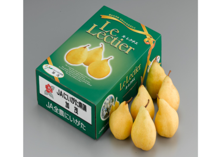 「新潟県産　ルレクチエ　約２ｋｇ」の包材画像