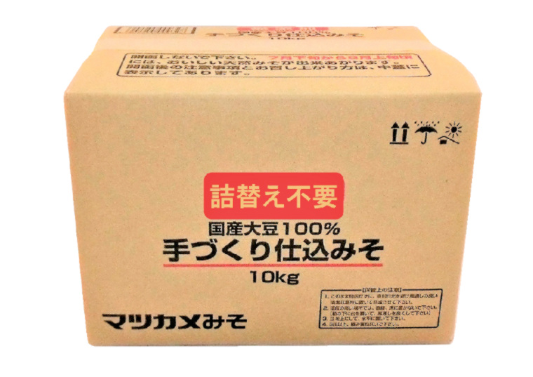 「［予約］松亀　手づくり仕込みそ　１０ｋｇ」の包材画像